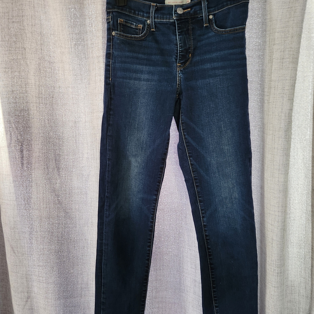 Levi's Women's Dark Blue Skinny Jeans